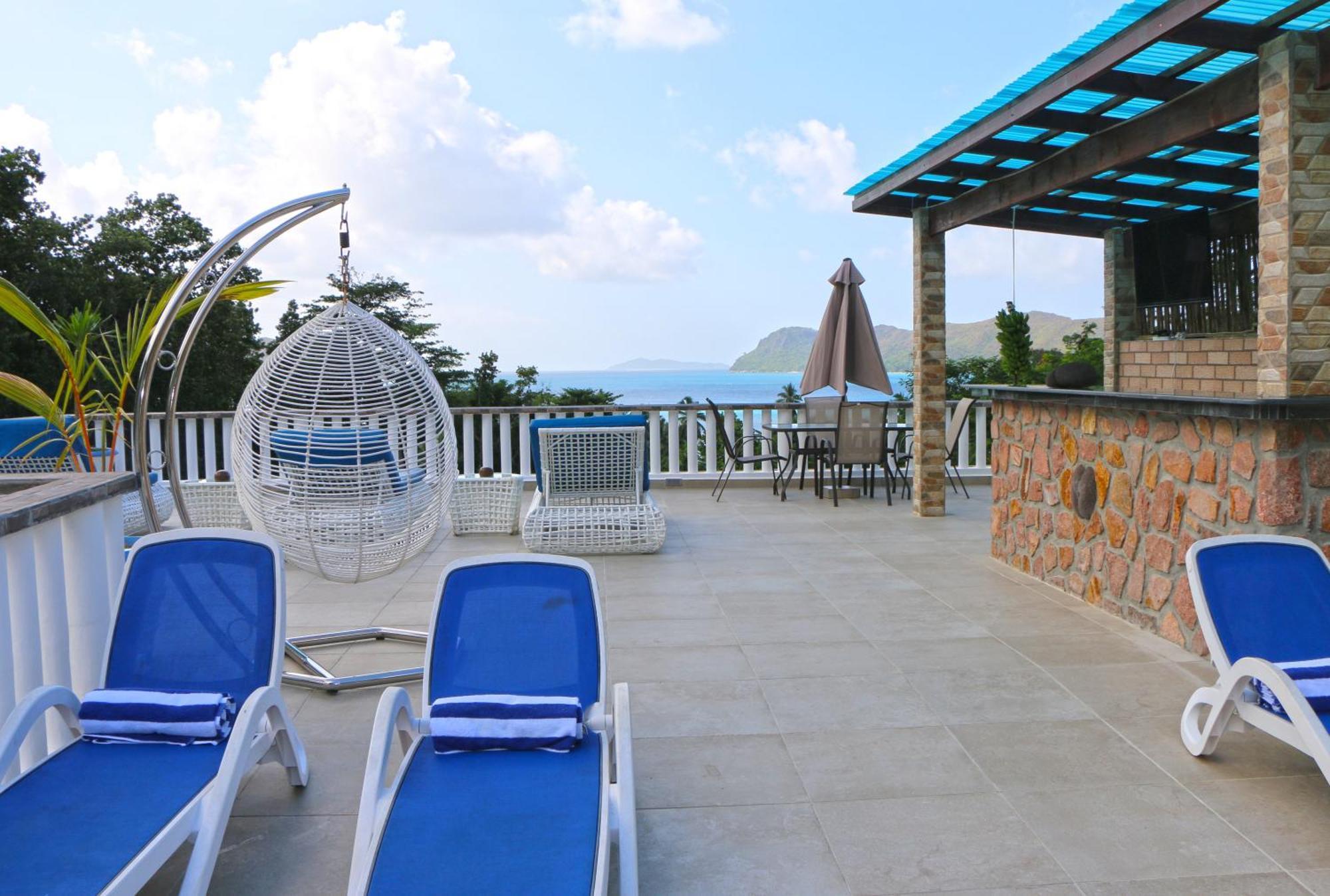 Ocean Blue Bay Daire Anse Volbert Village Dış mekan fotoğraf