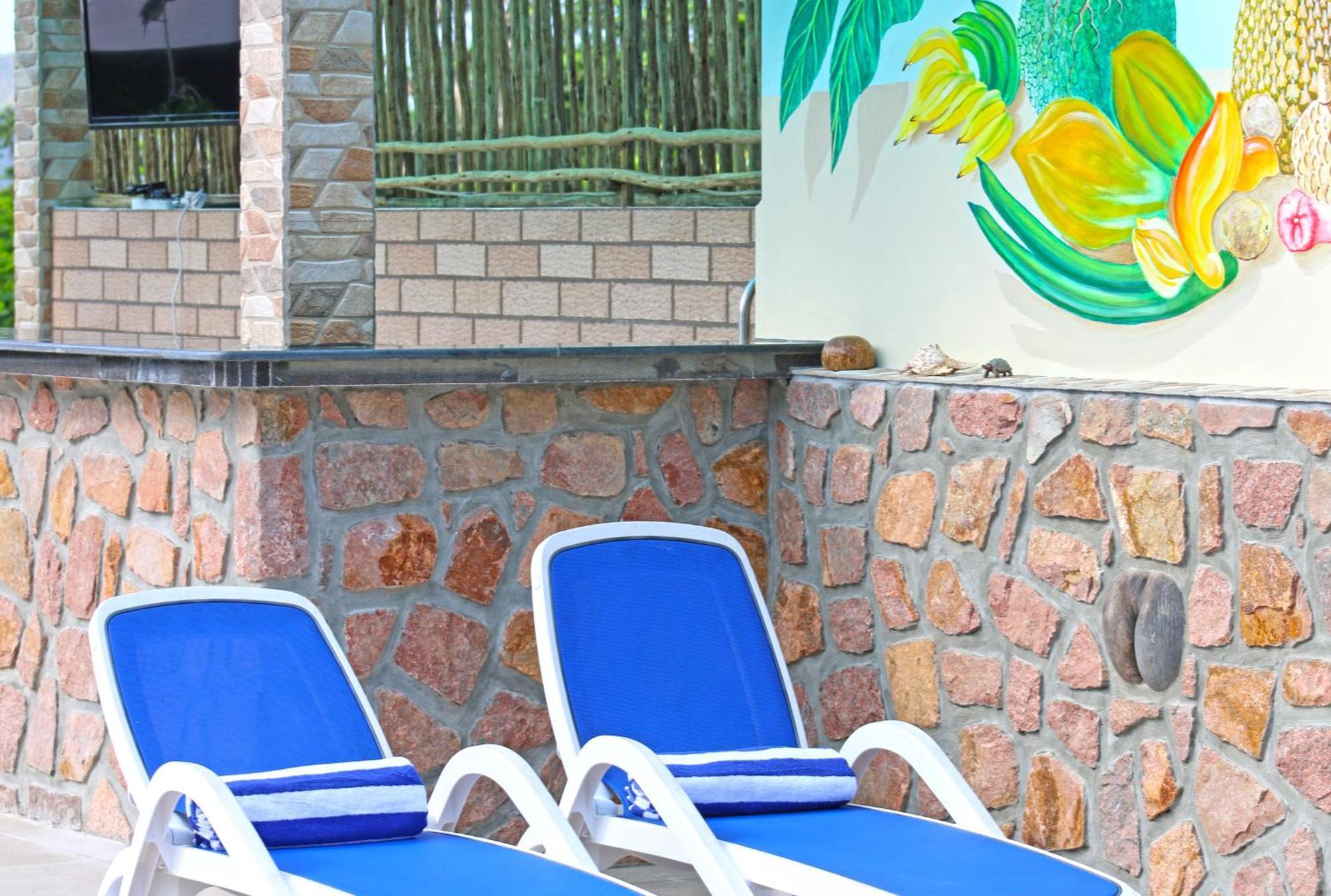 Ocean Blue Bay Daire Anse Volbert Village Dış mekan fotoğraf